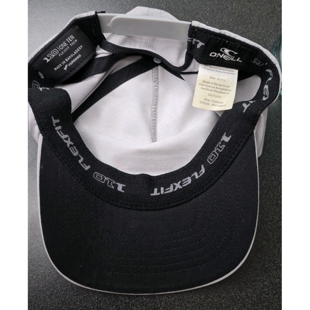 O'NEILL Hybrid Mens Snapback Hat Cap Gray Quick Dry Casual Surf Beach - Picture 4 of 4